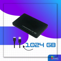 Внешний накопитель HDD 2.5 1024 GB USB 3.0