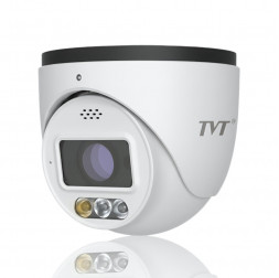 IP-видеокамера | 6 МП | TVT TD-9565S4-PA | PoE ◇ Моторизованный объектив + ИК/LED + Динамик