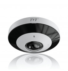 IP-видеокамера | 6 МП | TVT TD-9568E3B | PoE ◇ Распознавание лиц ◇ Панорамная 360° ◇ ИК-подсветка