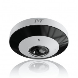 IP-видеокамера | 6 МП | TVT TD-9568E3B | PoE ◇ Распознавание лиц ◇ Панорамная 360° ◇ ИК-подсветка