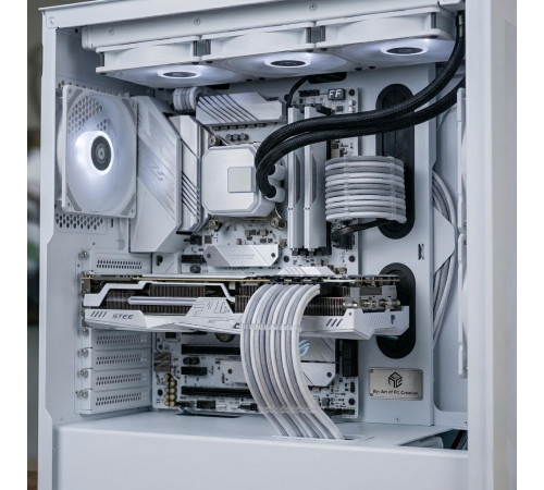 Кастомные кабели (удлинители) питания для БП Power Extension Cable Kit, бело-серый
