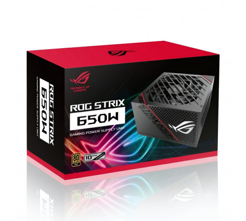 Блок питания для ПК  650W ASUS ROG Strix 650G | 80 PLUS GOLD | модульный