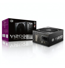 Блок питания для ПК 1200W Cooler Master V1200, 80 PLUS Platinum, модульный, б/у