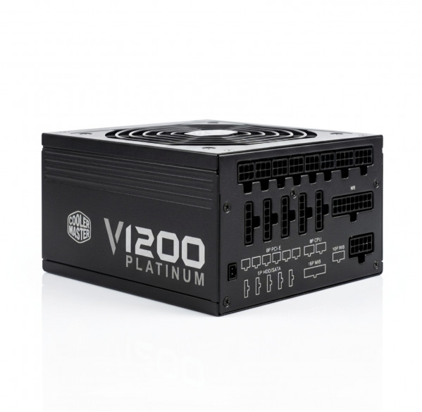 Блок питания для ПК 1200W Cooler Master V1200, 80 PLUS Platinum, модульный, б/у