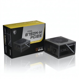 Блок питания для ПК  750W MSI PAG B750N-H PCIE5 (80 PLUS BRONZE)