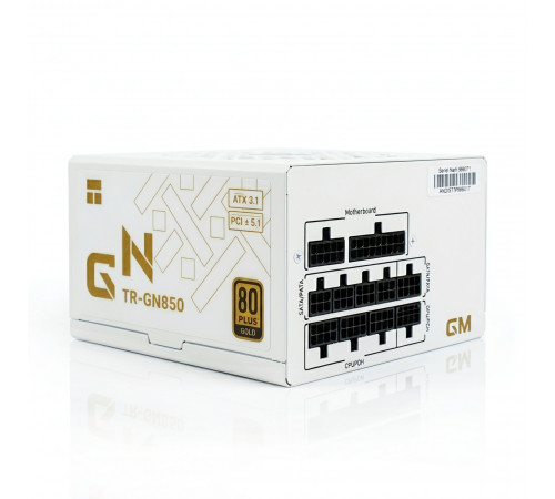 Блок питания для ПК  850W Thermalright TR-GN850 белый 80+ GOLD, модульный