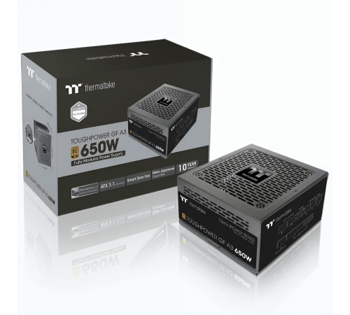 Блок питания для ПК  650W | Thermaltake Toughpower GF A3 | 80 PLUS Gold | ATX 3.0 ◇ PCIe 5.0 ◇ модульный