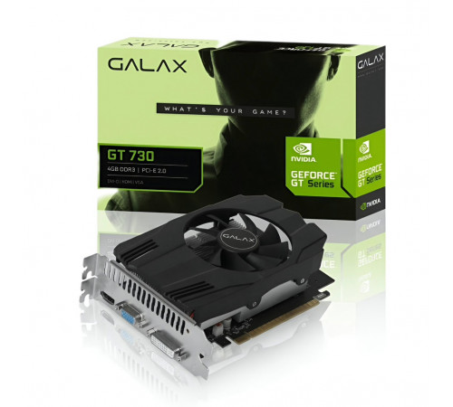 Видеокарта GeForce GT  730 | 4 GB | GALAX | Европейский релиз