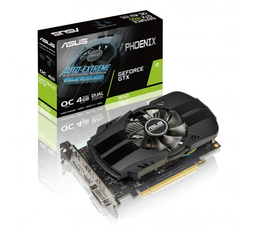 Видеокарта GeForce GTX 1650 4 GB | ASUS Phoenix OC| Европейский релиз