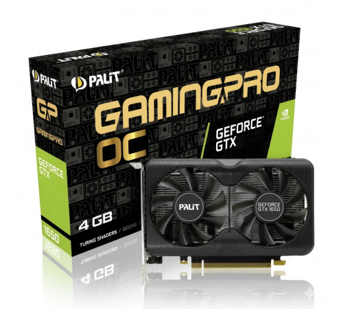 Видеокарта GeForce GTX 1650 4 GB Palit GamingPro OC | Европейский релиз