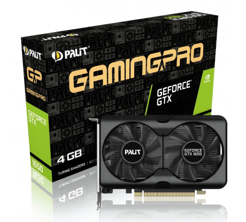 Видеокарта GeForce GTX 1650 4 GB Palit GamingPro | Европейский релиз