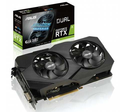 Видеокарта GeForce RTX 2060 6 GB | ASUS Dual EVO | Европейский релиз