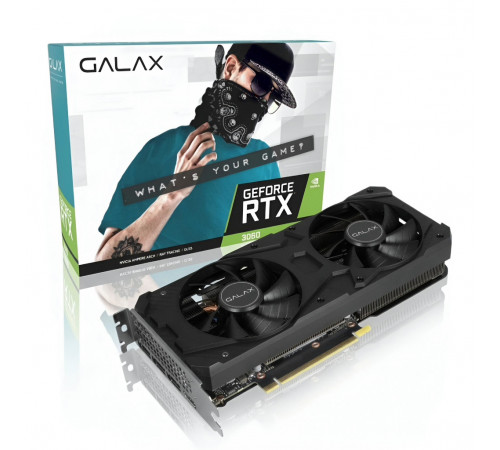 Видеокарта GeForce RTX 3060  | 12 GB | GALAX 1-Click OC