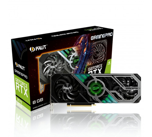 Видеокарта GeForce RTX 3070 | 8 GB | Palit GamingPro OC | Б/У