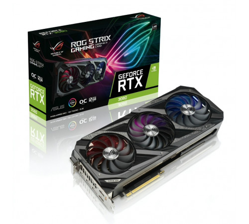 Видеокарта GeForce RTX 3080  | 10 GB | ASUS ROG Strix | Б/У