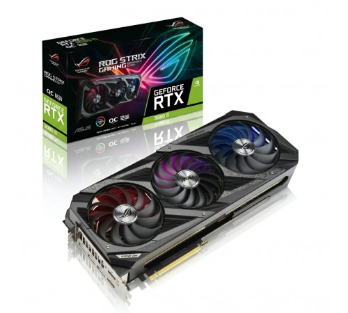 Видеокарта GeForce RTX 3080 Ti 12 GB | ASUS ROG Strix OC | Европейский релиз