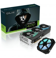 Видеокарта GeForce RTX 4070 Ti 12 GB | GALAX ST 1-Click OC | 4×FAN | Б/У