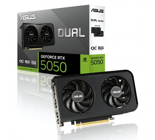 Видеокарта GeForce RTX 5050 8 GB ASUS Dual OC | Европейский релиз