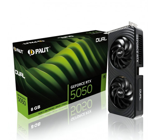 Видеокарта GeForce RTX 5050 8 GB Palit Dual | Европейский релиз