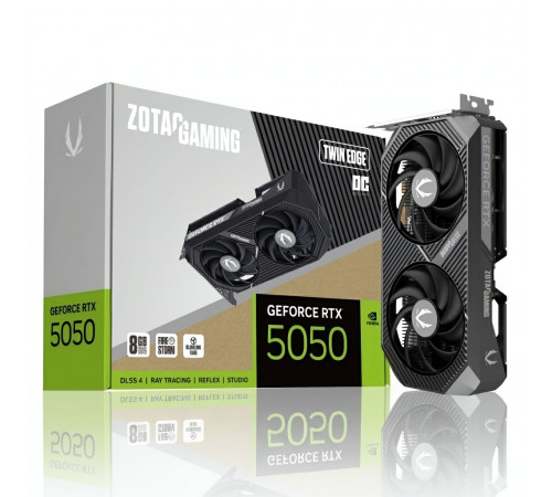 Видеокарта GeForce RTX 5050 8 GB ZOTAC Gaming Twin Edge | Европейский релиз
