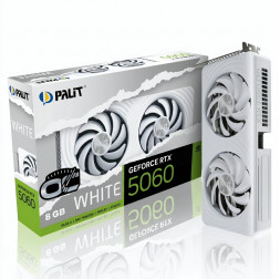 Видеокарта GeForce RTX 5060 8 GB | PALIT White OC