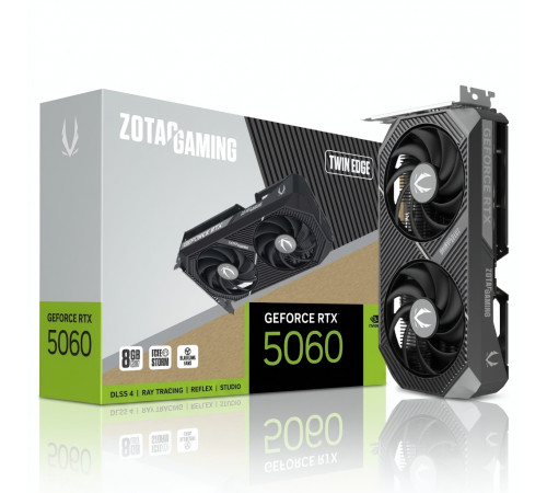 Видеокарта GeForce RTX 5060 8 GB ZOTAC Gaming Twin Edge | Европейский релиз