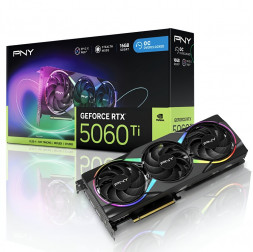 Видеокарта GeForce RTX 5060 TI 16 GB PNY XLR8 Gaming Epic-X RGB OC | Европейский релиз