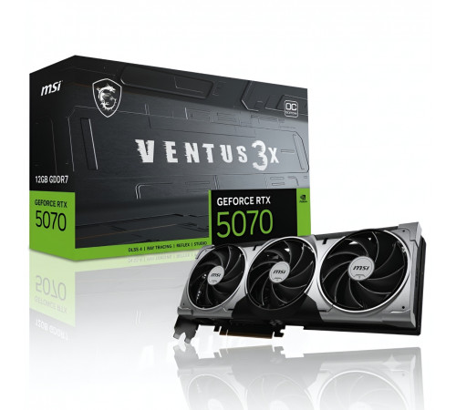 Видеокарта GeForce RTX 5070 12 GB | MSI Ventus 3X OC | 99% новая