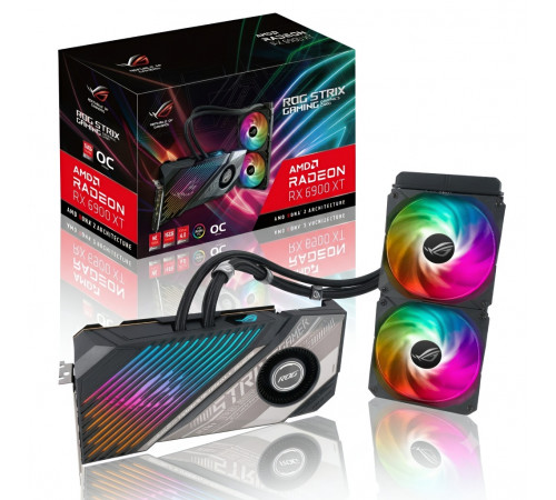 Видеокарта Radeon RX 6900 XT 16 GB | ASUS ROG Strix LC TOP Edition | Европейский релиз