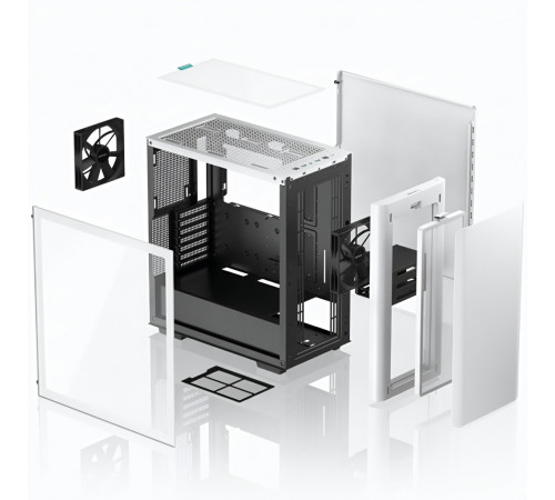 Корпус для ПК | DeepCool CK500 WH + кулер | eATX | 99% новый