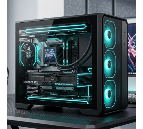 Корпус для ПК | PADO N5 Mesh | mATX | продуваемый