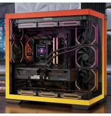 Корпус для ПК Segotep Infinite 5 Pro Sunset | eATX | панорамный аквариум