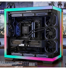 Корпус для ПК Segotep Infinite 5 Pro Vaporwave | eATX | панорамный аквариум