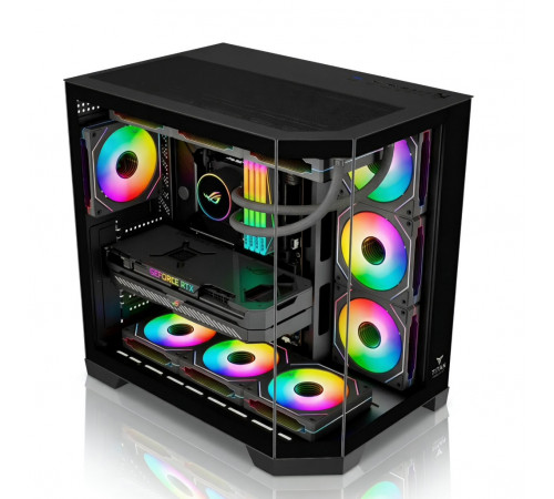 Корпус | TITAN | ATX | Back Connect ◇ панорамный «аквариум»