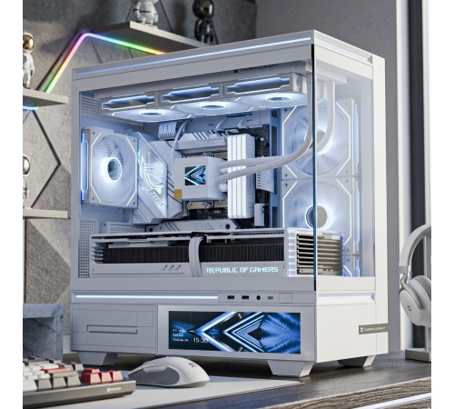 Корпус для ПК Thermalright TR-M10W VISION белый аквариум