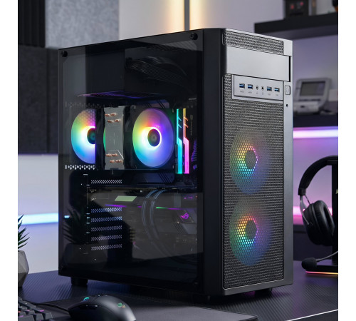 Готовая сборка оптимальная | Ryzen 5 1600X (аналог i5-8600K) ◇ RAM 16 DDR4 ◇ WIFI ◇ видеокарта на выбор