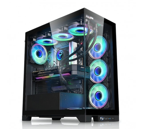 Корпус для ПК | WJCOOLMAN Prism Pro | eATX | панорамный «аквариум»
