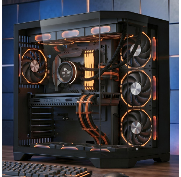 Корпус для ПК WJCoolman Dreamer Plus, аквариум