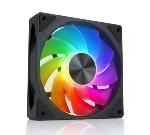 Кулер для корпуса ПК | LED RGB (статический) | 120мм | реверсивный