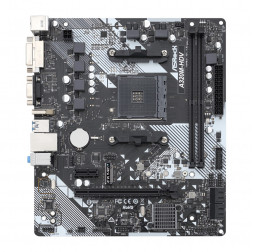 Материнская плата (AM4) A320 - ASRock A320M-HDV R4.0 | mATX | 2×DDR4 | Б/У