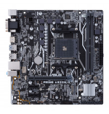 Материнская плата (AM4) A320 - ASUS Prime A320M-K (2×DDR4), OEM