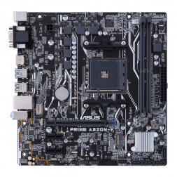 Материнская плата (AM4) A320 - ASUS Prime A320M-K (2×DDR4), OEM