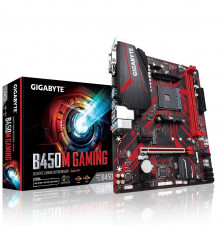 Материнская плата (AM4) B450 - Gigabyte B450M Gaming (2×DDR4)