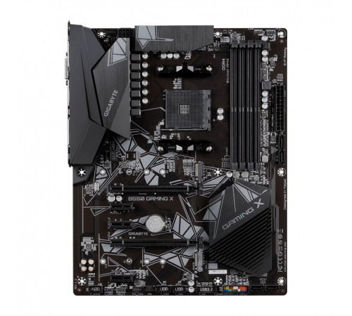 Материнская плата (AM4) B550 - Gigabyte B550 Gaming X (4×DDR4)