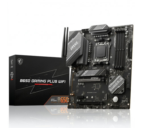 Материнская плата (AM5) B650 - MSI B650 Gaming Plus WIFI | ATX | 4×DDR5