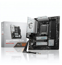 Материнская плата (AM5) B650 - MSI B650M Gaming Plus WIFI | mATX | 4×DDR5