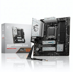 Материнская плата (AM5) B650 - MSI B650M Gaming Plus WIFI | mATX | 4×DDR5