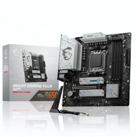 Материнская плата (AM5) B650 - MSI B650M Gaming Plus WIFI | mATX | 4×DDR5