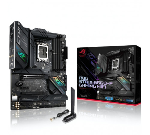 Материнская плата (12-13-14 GEN) B660 - ASUS ROG STRIX B660-F GAMING WIFI | 4×DDR5
