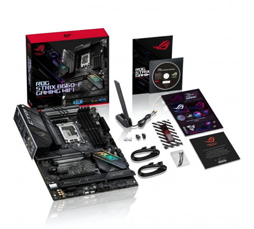 Материнская плата (12-13-14 GEN) B660 - ASUS ROG STRIX B660-F GAMING WIFI | 4×DDR5